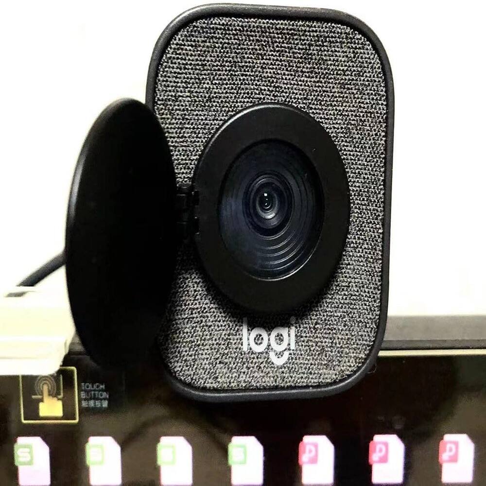 The text on the image should be grouped and corrected as follows:

- "logi"
- "TOUCH BUTTON"