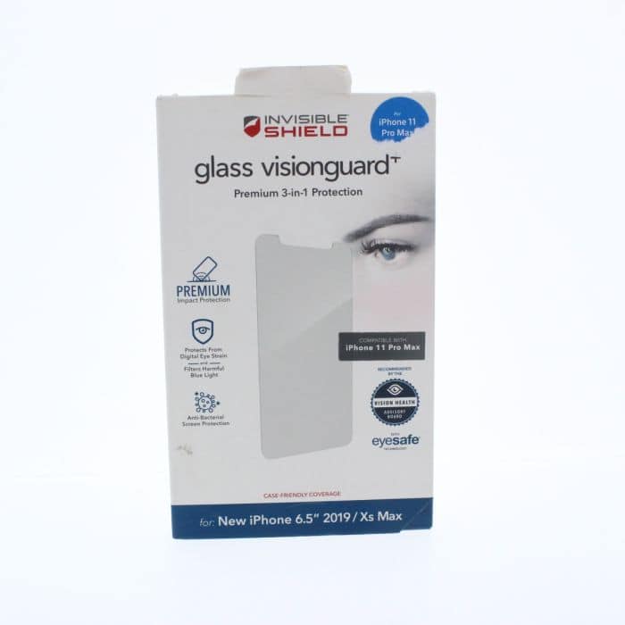 ZAGG - Screen Protector FIT Apple iPhone11 Pro Max / 6.5" 2019 /Xs Max Glass EliteVisionguard+ - Clear