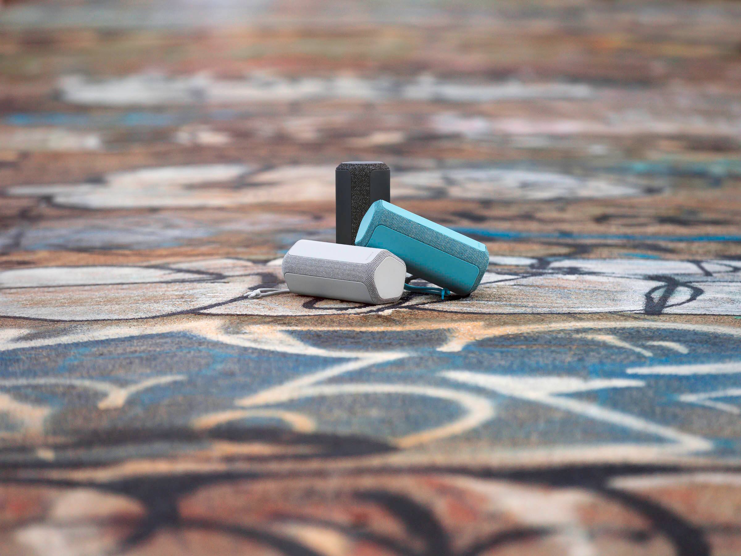 Alt View 19. Sony - XE200 Portable Waterproof and Dustproof Bluetooth Speaker - Black.