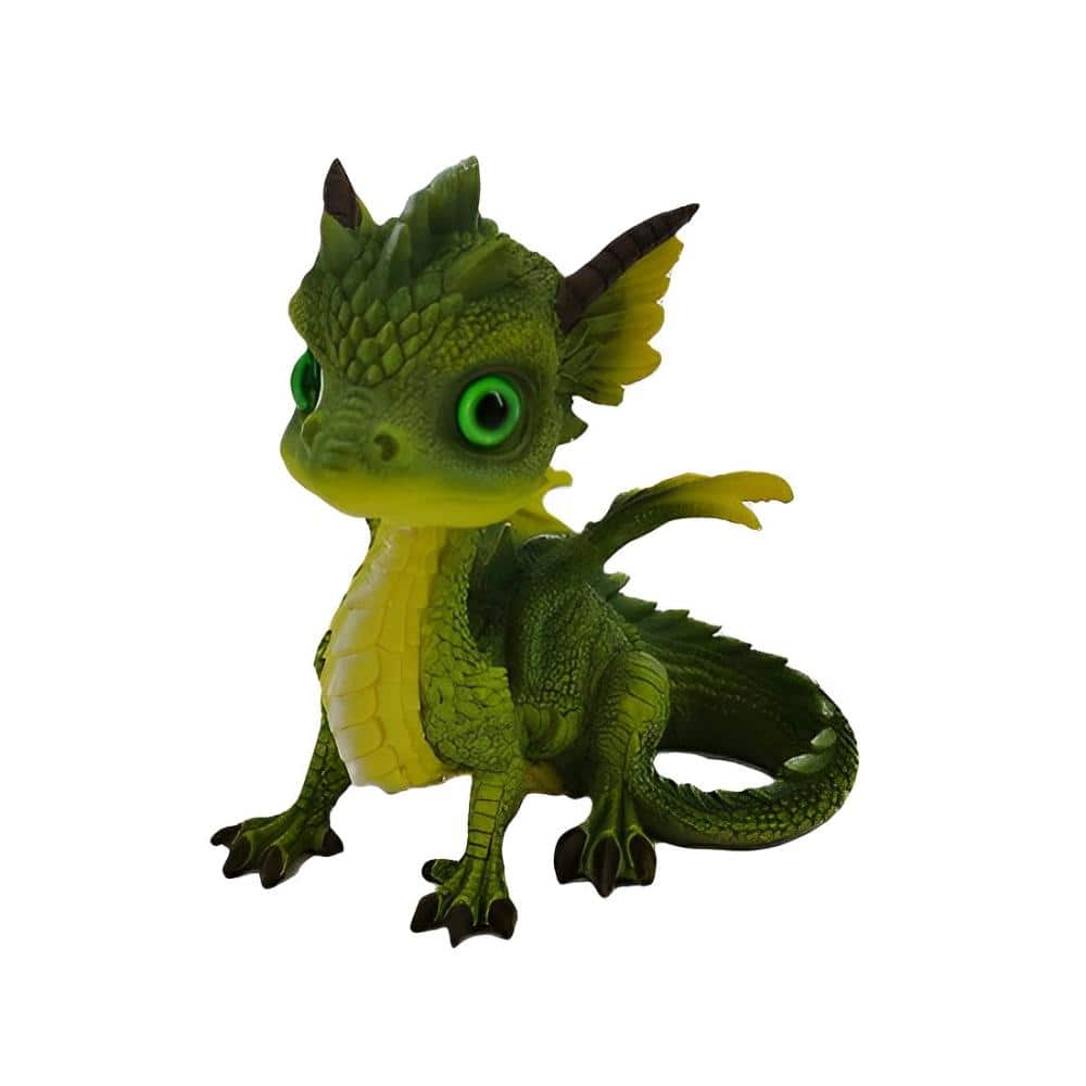FC Design - 4.5"H Cute Dragon Figurine Statue Office/Computer Desk Tabletop Medieval Gaming Home Decor Gift - Multi-Color