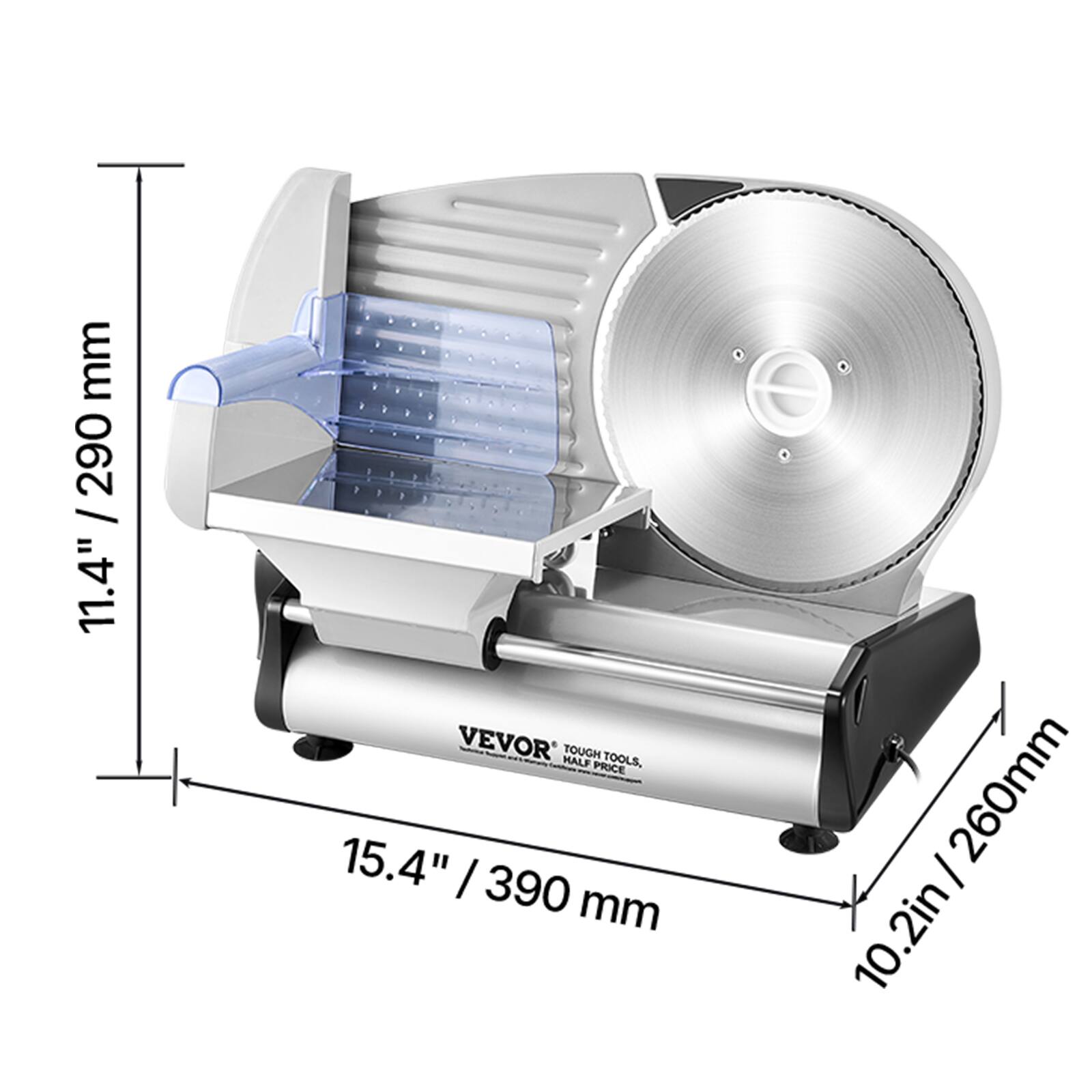 - Height: 11.4" / 290 mm
- Width: 15.4" / 390 mm
- Depth: 10.2" / 260 mm
