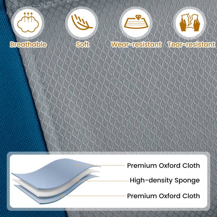 Breathable Soft Wear-resistant Tear-resistant Premium Oxford Cloth High-density Sponge Premium Oxford Cloth