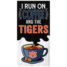 Fan Creations - Auburn Tigers 6" x 12" Coffee Wall Art - Multicolor