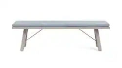 Yardbird® - Eden Dining Bench - Mist - Front_Zoom