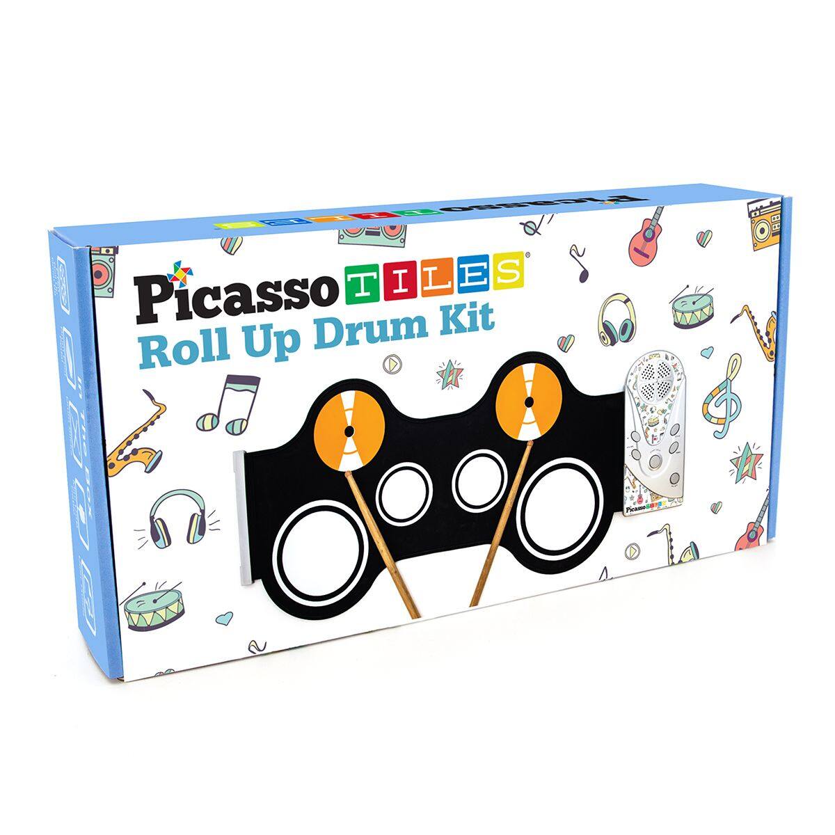 Picasso Tiles Roll Up Drum Kit
