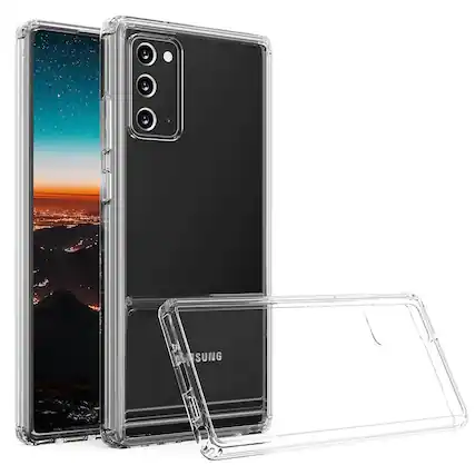 Front. RomeTech - Rome Tech Clear Case for Galaxy Note 20 5G - Clear.