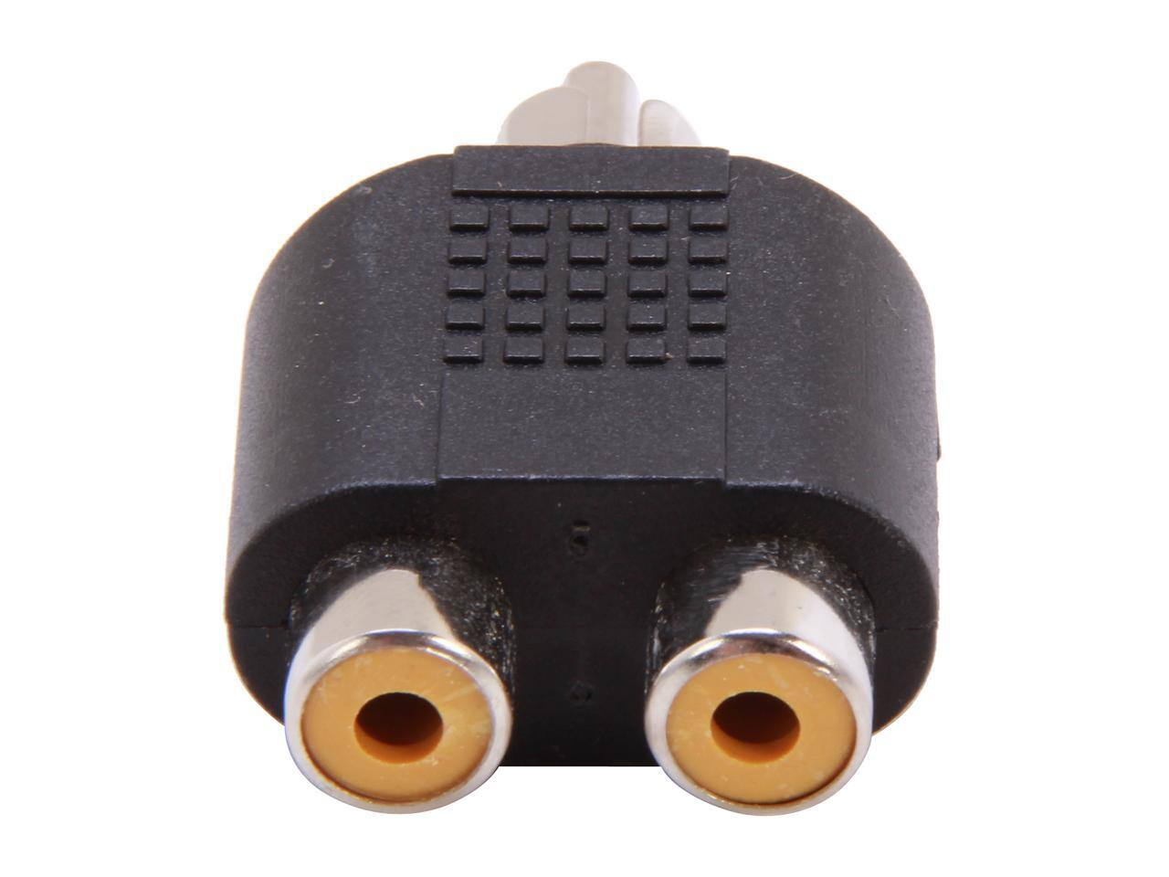 Alt View 1. Nippon Labs - Nippon Labs RCA-1M2F RCA adaptor 1 RCA Male to 2 RCA Female.