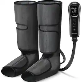Nekteck - Leg Massager with Air Compression - Black