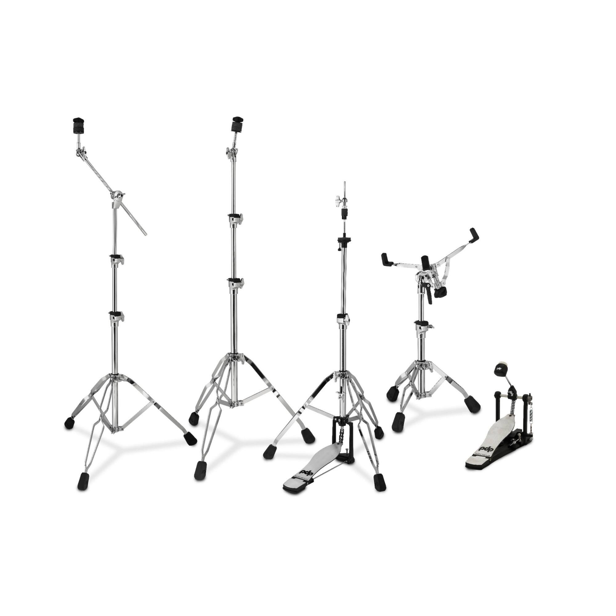 Front. Pacific Drums and Percussion - Pacific Drums and Percussion 800 Series 5-Piece Hardware Pack.