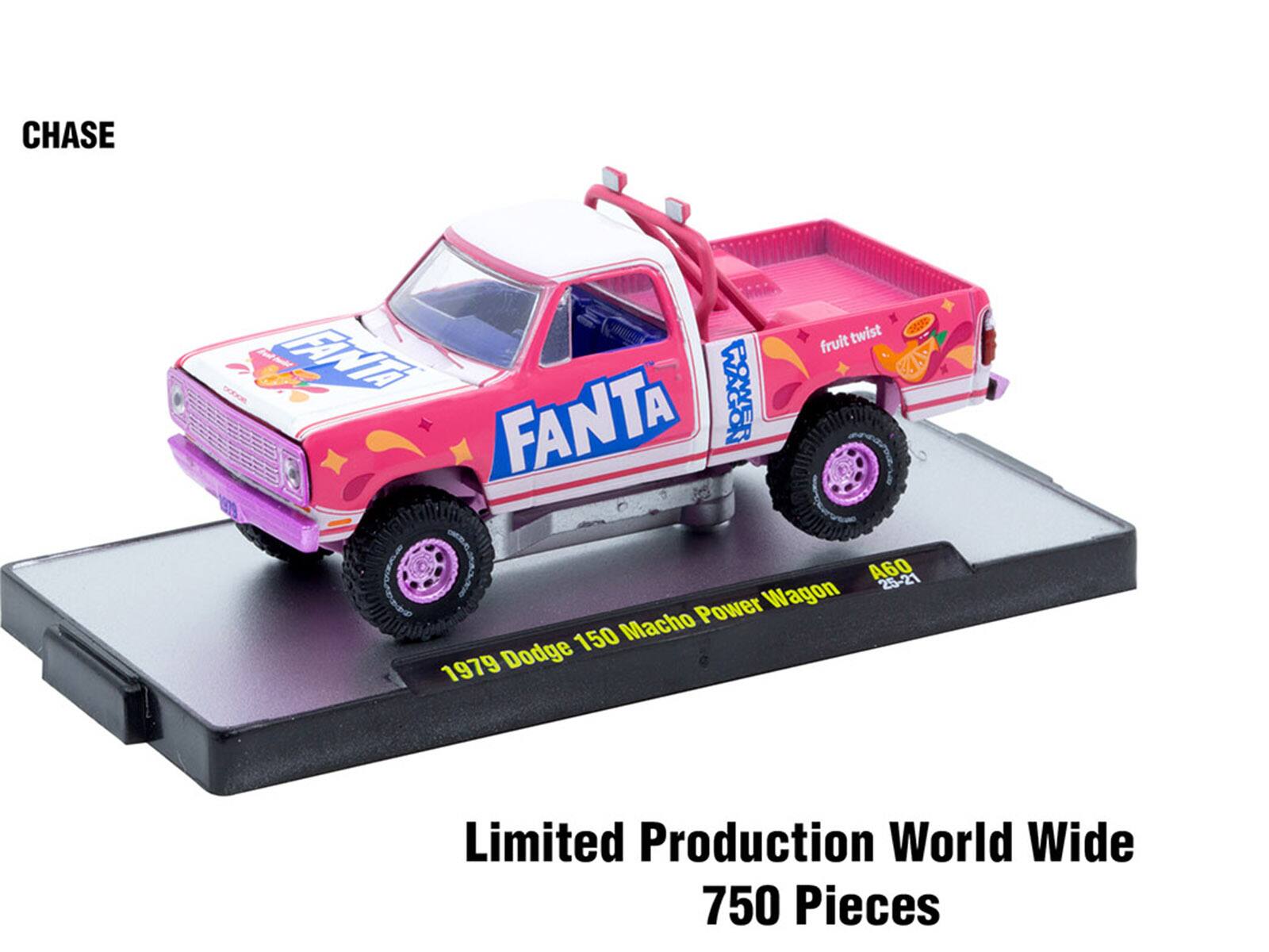 CHASE twist a fruit FANTA A60 25-21 Power Wagon 150 Macho 1979 Dodge Limited Production World Wide 750 Pieces