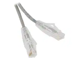 Nippon Labs - 28 AWG Cat6 Snagless Ethernet Cable, 550MHz UTP RJ45, 15ft Gray