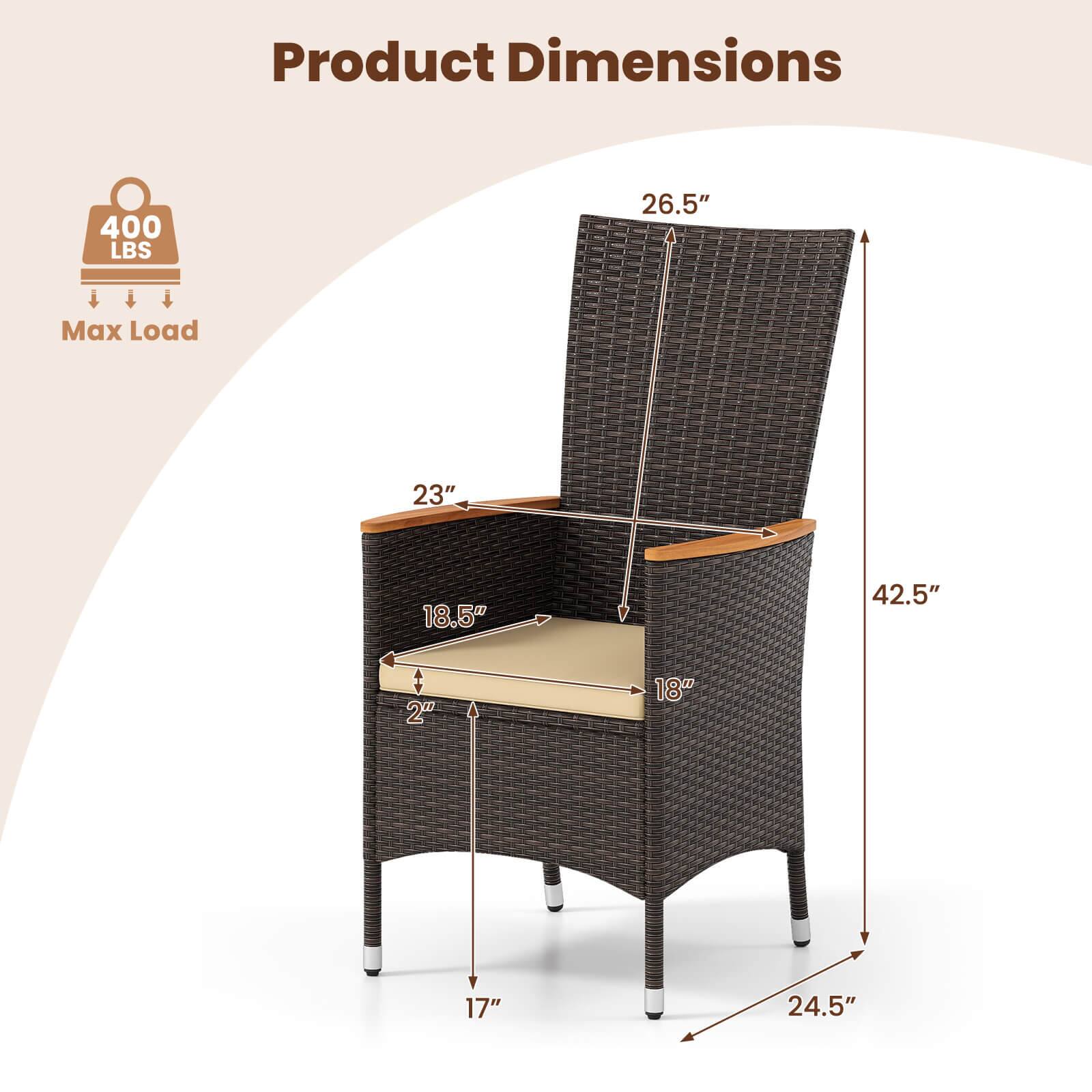 Product Dimensions:  
- 400 LBS Max Load  
- 26.5"  
- 23"  
- 18.5"  
- 42.5"  
- 2"  
- 18"  
- 17"  
- 24.5"