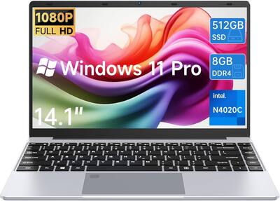 Gezoon 14.1 inch Laptop Computer, 8GB RAM 512GB SSD, Celeron Gezoon 14.1 inch Laptop Computer, 8GB RAM 512GB SSD, Celeron
