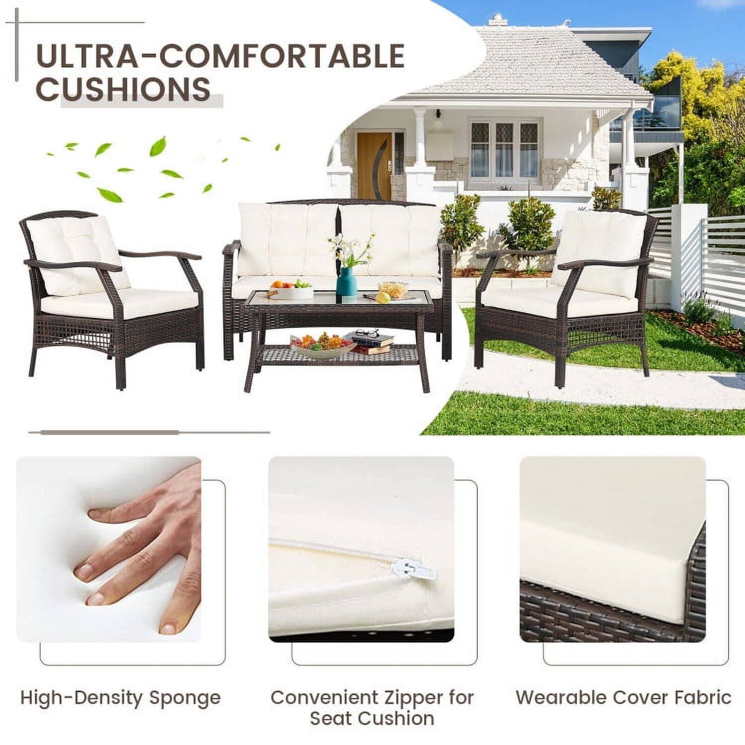 ULTRA-COMFORTABLE CUSHIONS

- High-Density Sponge
- Convenient Zipper for Seat Cushion
- Wearable Cover Fabric