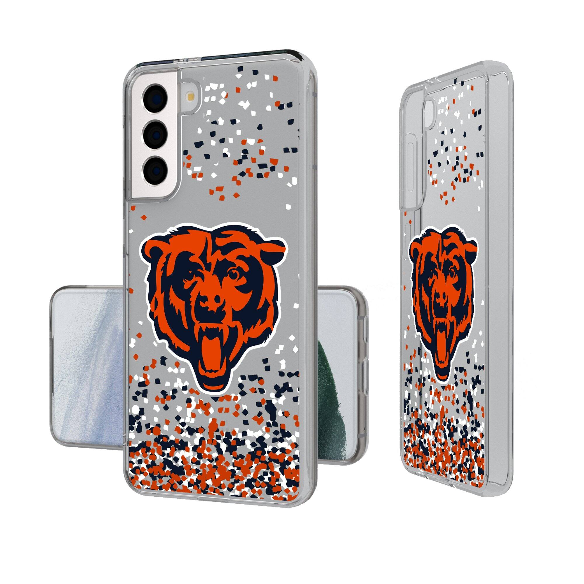 Keyscaper - NFL - Chicago Bears Galaxy Clear Case with Confetti Design - S22 - Multicolor price history on PriceWatchPro