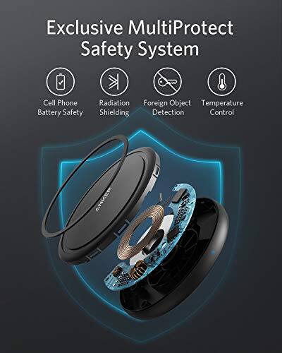 Exclusive MultiProtect Safety System

- Cell Phone Battery Safety
- Radiation Shielding
- Foreign Object Detection
- Temperature Control