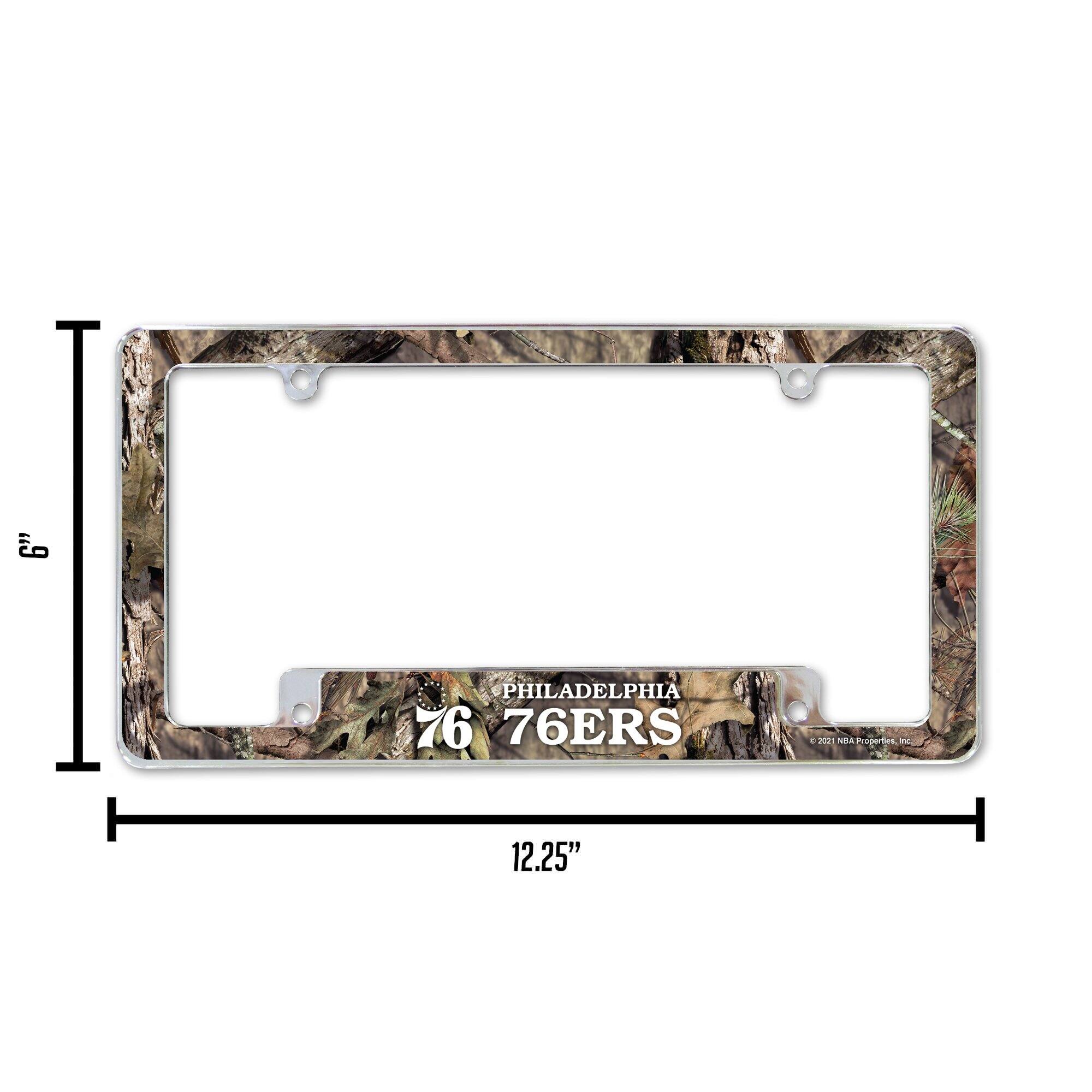 6" PHILADELPHIA 76ERS 12.25"