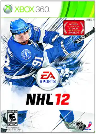 XBOX 360
WINNER
SPORTS GAME OF THE YEAR
AWARDS
EA SPORTS
NHL 12
EVERYONE 11+
E 10+
CONTAINS ONLINE INTERACTIONS
RATED BY THE ESRB - RP (Rating Pending)