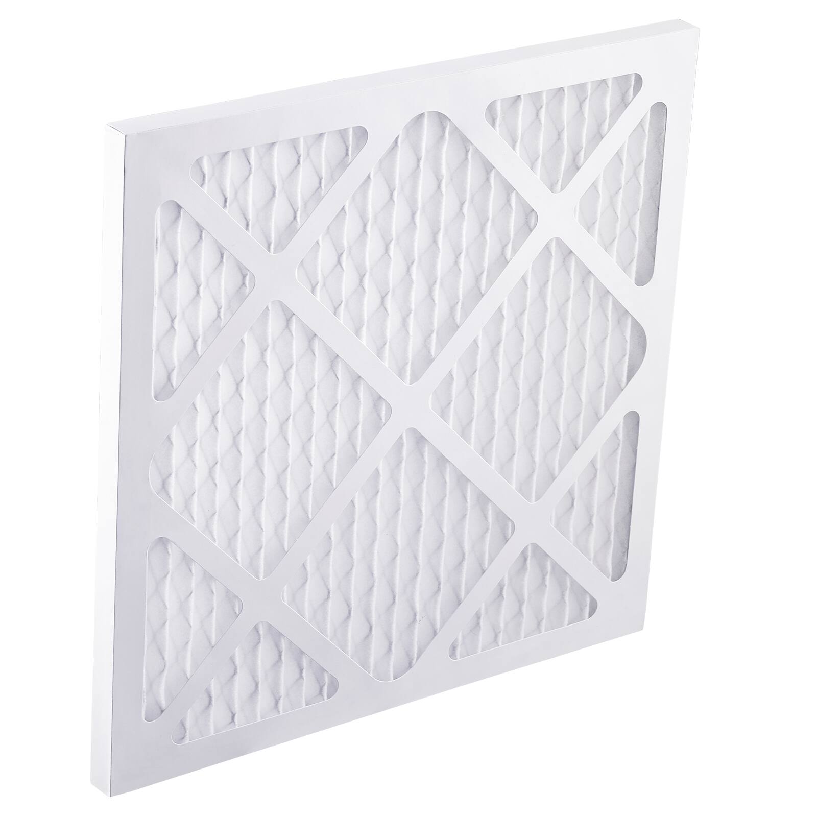Alt View 4. VEVOR - Protective Pre Filters, 5 Pack, 15.75'' x 15.75'' Air Filter Replacement, High-efficient Stage 1 Filters - White.