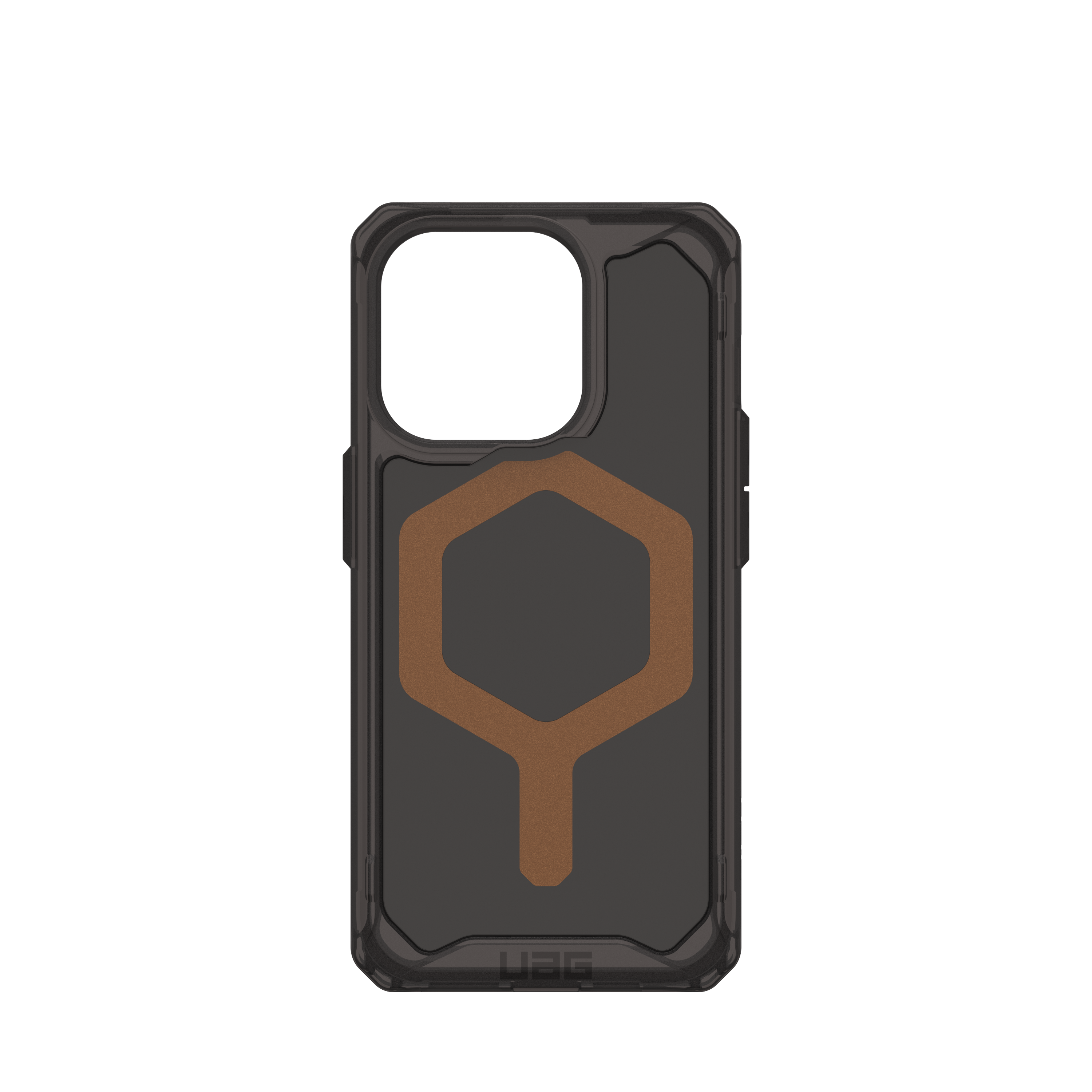 Alt View 5. UAG - Plyo Pro Series Case with Magsafe for Apple iPhone 15 Pro - Black Bronze.