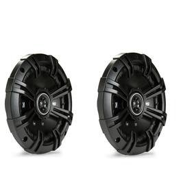 KICKER - DSC650 DS Series 6.5" 4-Ohm Coaxial Speakers - Pair - Black