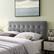 Alt View 3. Modway - Emily Biscuit Tufted Performance Velvet Full Headboard by Modway - Gray.