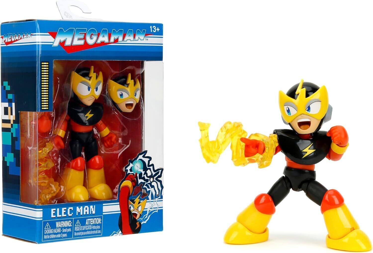 13+ MEGA MAN™ + ELEC MAN WARNING: ATTENTION: RSQLEDESUFFRCATON Palespa CHOKING HAZARD Small parts. Not for children under 3 years.