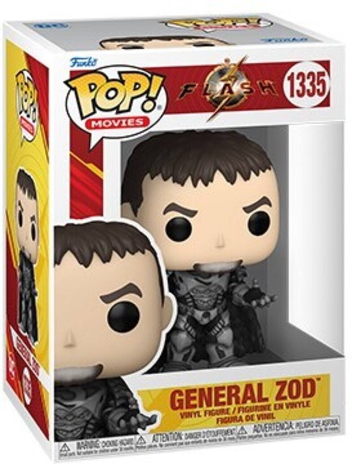 Fronki POP! FLASH 1335 ! MOVIES 1 GENERAL ZOD FIGURINE EN VINYLE FIGURE I VINYL or VINIL FIGURA DE ADVERTENDA KLERO ATTENTION DANE rCOUmEX sCR A
