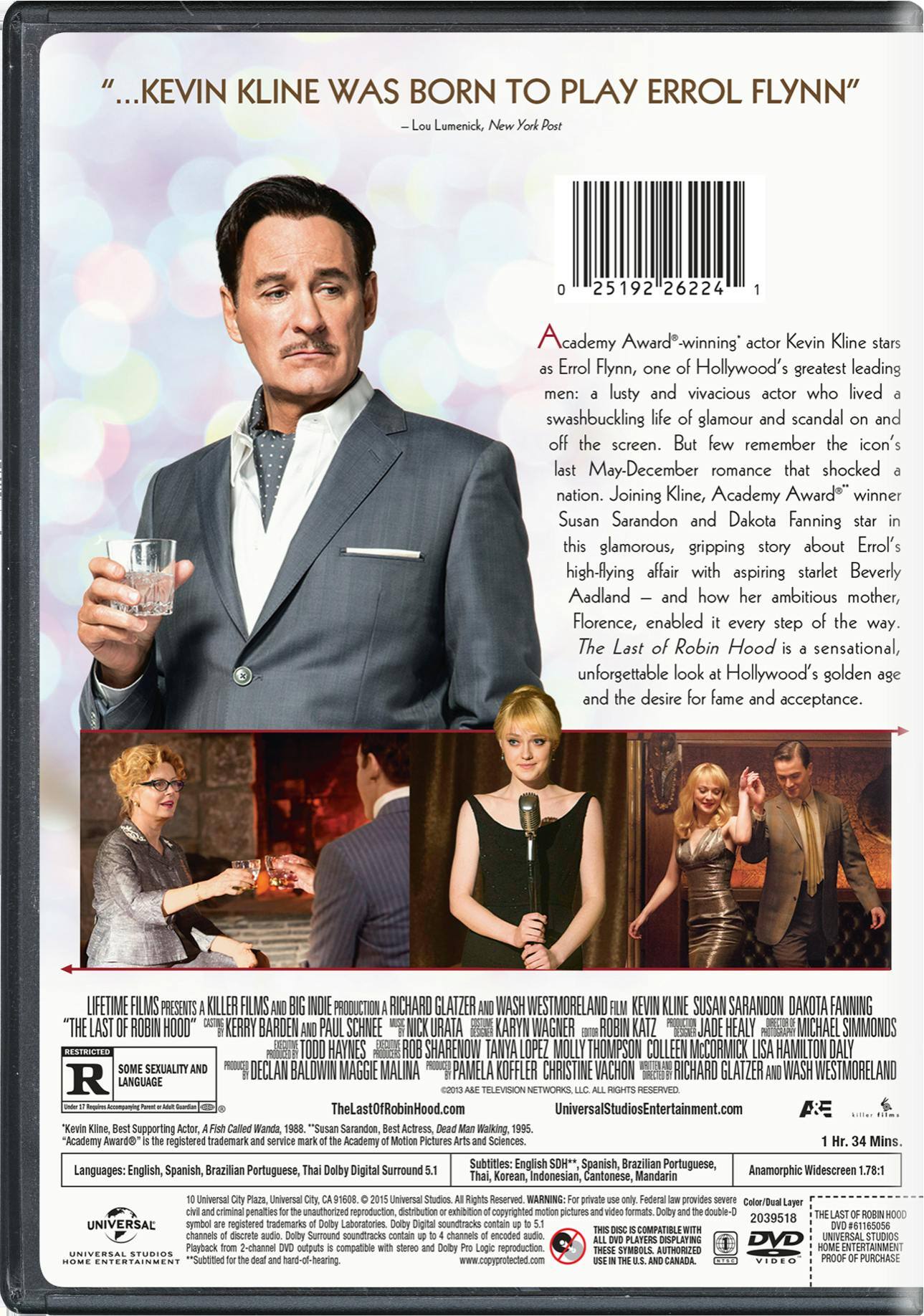 Angle. The Last of Robin Hood [DVD].