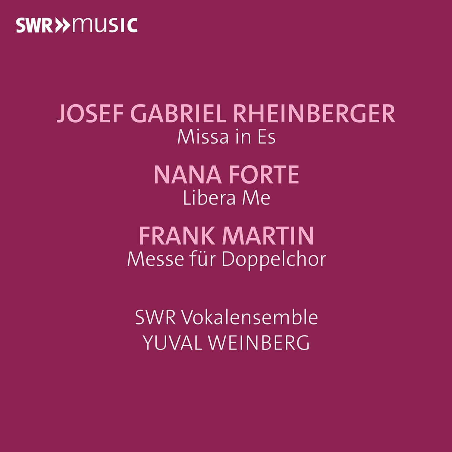 SWR Vokalensemble - Masses for Double Choir   - COMPACT DISCS [CD] price history on PriceWatchPro
