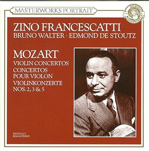Mozart / Francescatti - Violin Ctos / Fran  - COMPACT DISCS