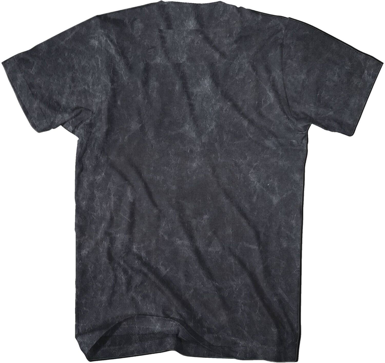 Alt View 1. PopMarket - Bob Marley - Bob Marley - Ganja Print T-Shirt - XL Black Mineral Wash ZRBM0635A4   - APPAREL - Multicolor.
