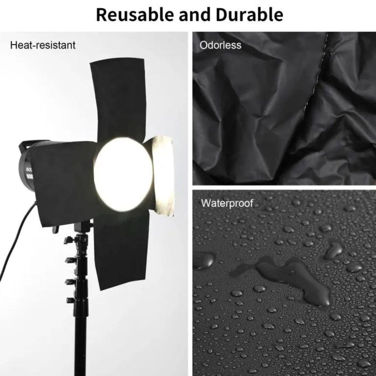 Reusable and Durable

Heat-resistant

Odorless

Waterproof