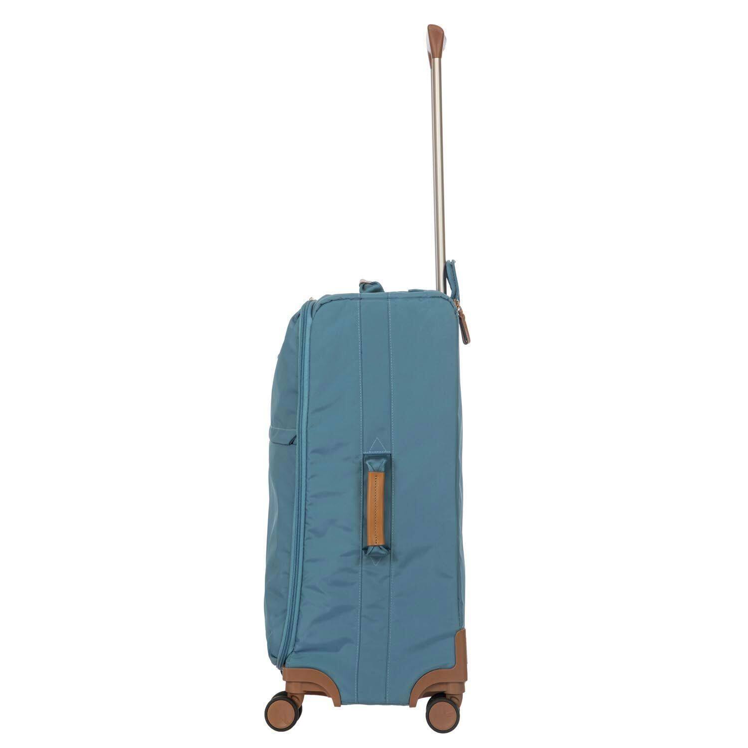 Back. Bric's - Bric's X-Bag 25" 4-Wheel Medium Luggage Grey/blue - Grey/blue.
