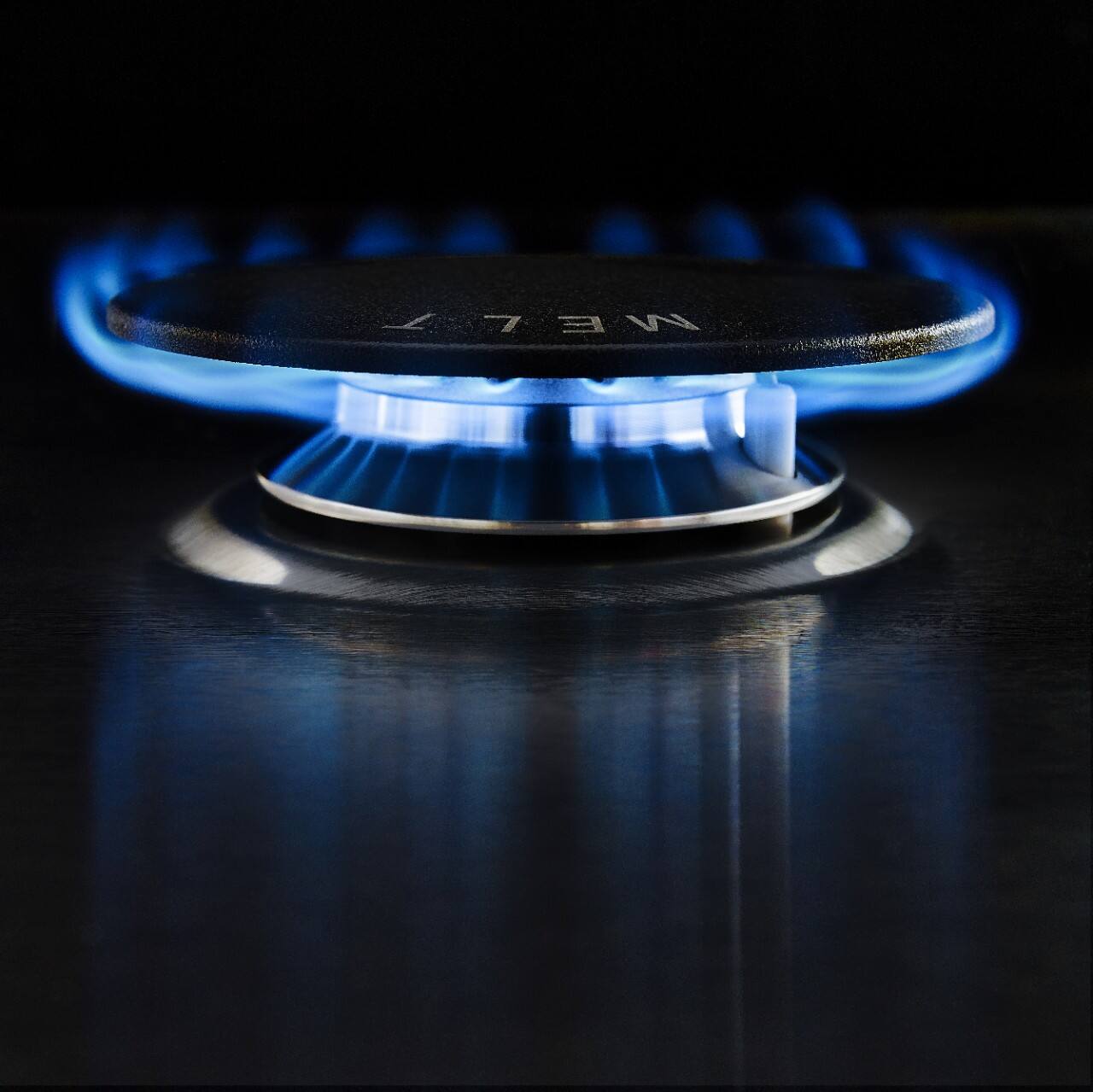 Alt View 3. Maytag - 36 in. Wide 5 burners Built-In Gas Cooktop - Stainless steel.