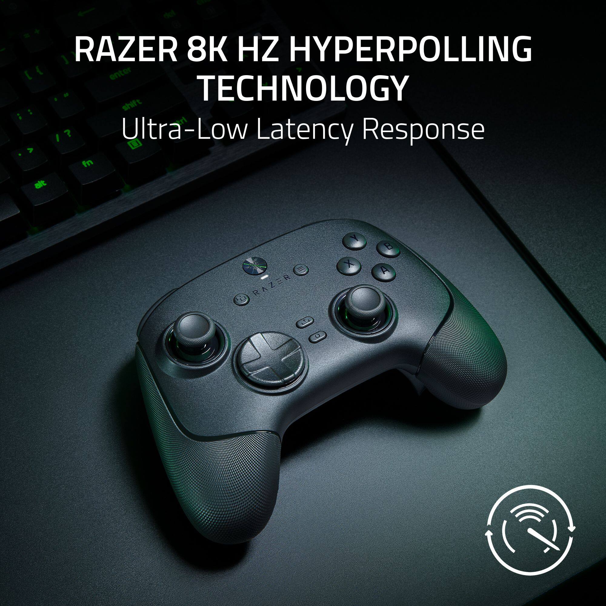 RAZER 8K HZ HYPERPOLLING TECHNOLOGY: Ultra-Low Latency Response