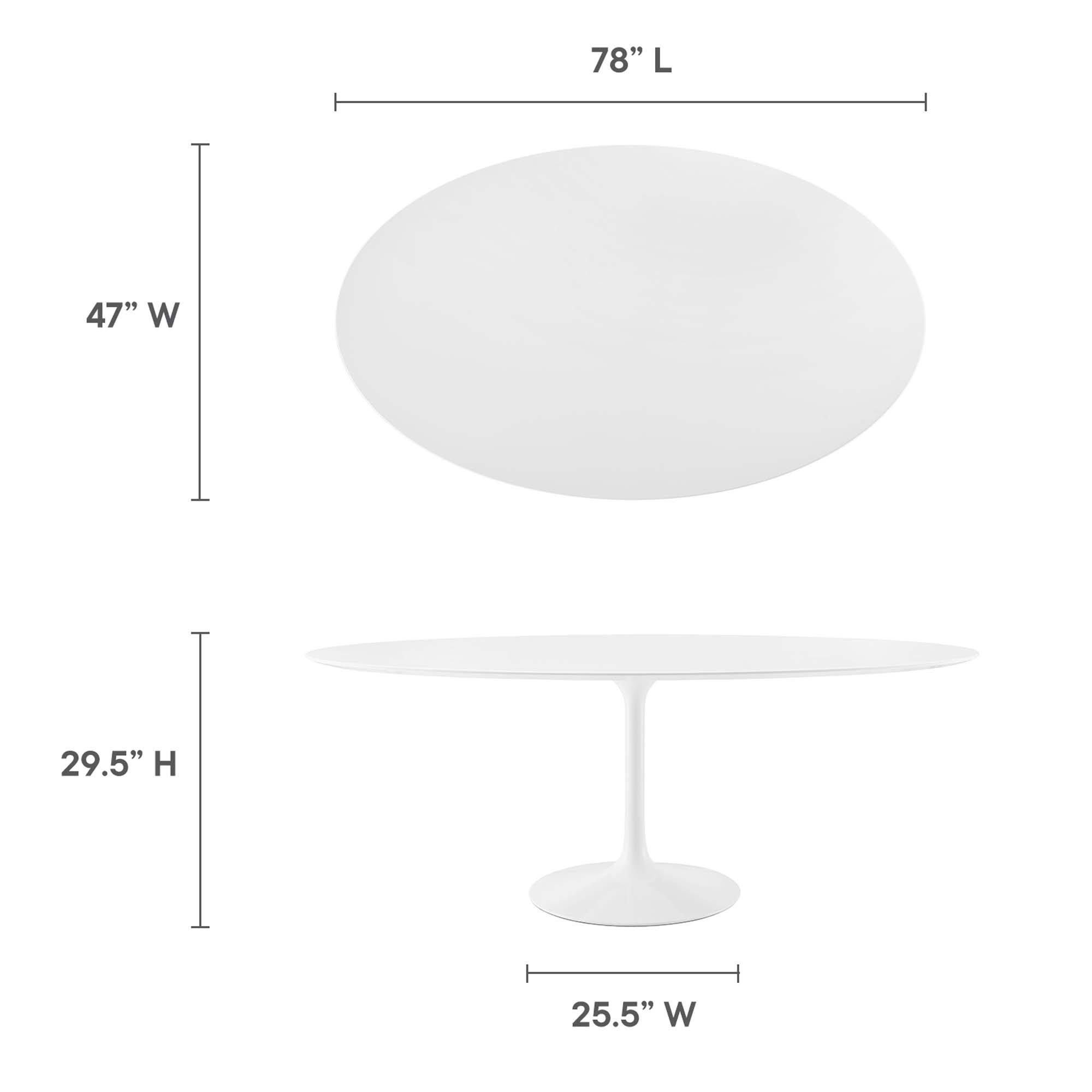 78" L x 47" W x 29.5" H x 25.5" W