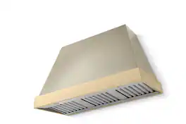 AGA - 48 inches - Externally Vented - Wall Range Hood - Fawn