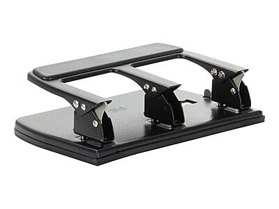 Alt View 2. Officemate - Heavy Duty  3-Hole Punch with Padded Handle, 40 Sheet Capacity, Black - Black.