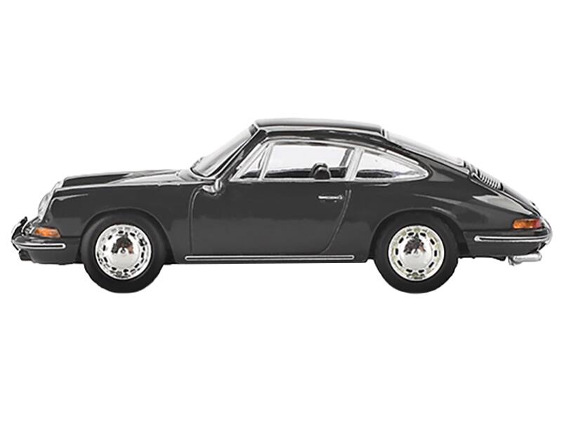 Angle. Mini GT - 1964 Porsche 911 Slate Gray Limited Edition 1/64 Diecast Model Car by Mini GT - Slate Gray.
