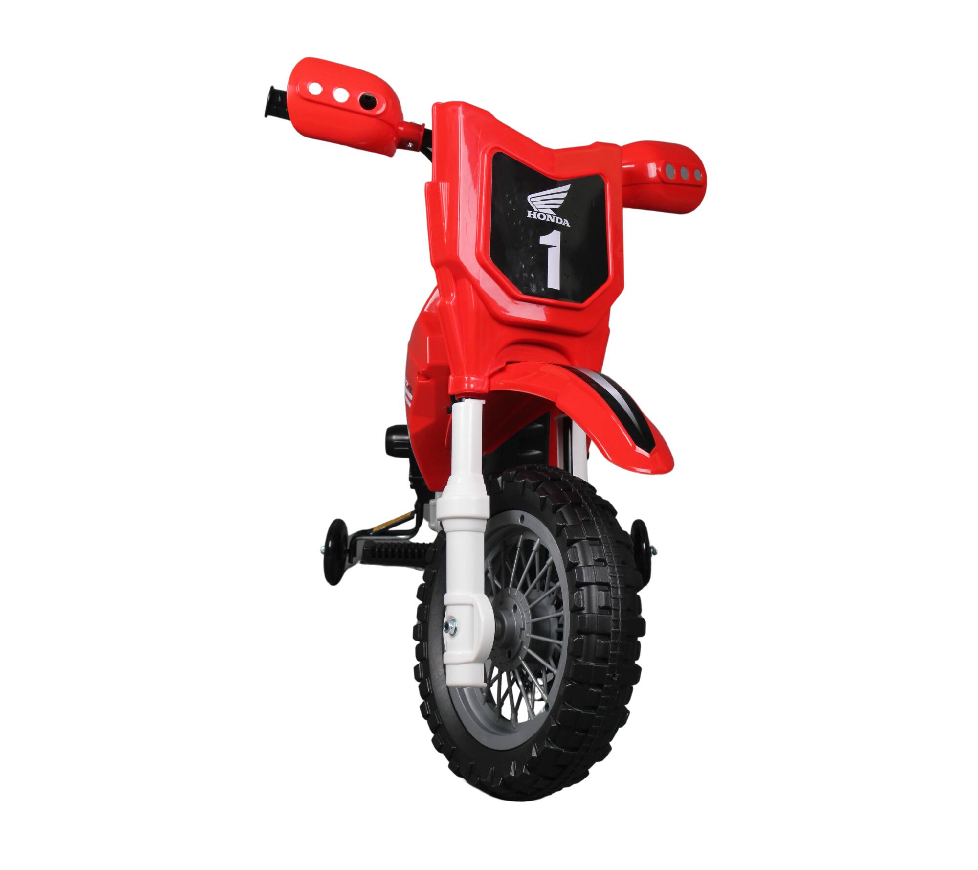 Angle. Best Rideon Cars - Honda CRF250R Dirt Bike 6V Red - Red.
