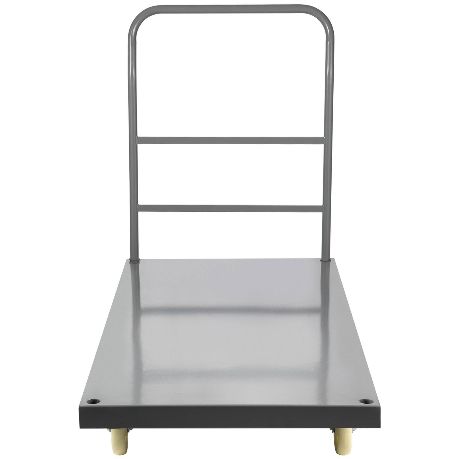 Alt View 2. LOVMOR - Platform Truck, 2000-Lb Capacity Flatbed Cart, 47 x 24 x 32 in. - Gray.