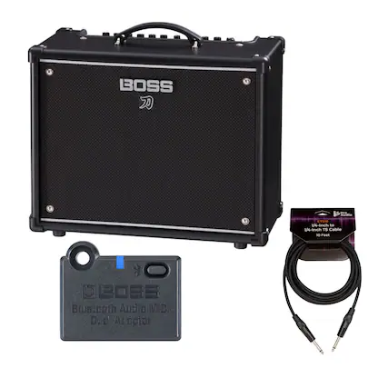 BOSS eF oa LISIO 1/4-Inch to 1/4-Inch Cable 10 Feet
BOSS Bluetooth Audio MIDI Dual Adapter