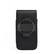 Alt View 4. LUXMO - LUXMO Large Vertical Universal Leather Phone Pouch - Black - Black.