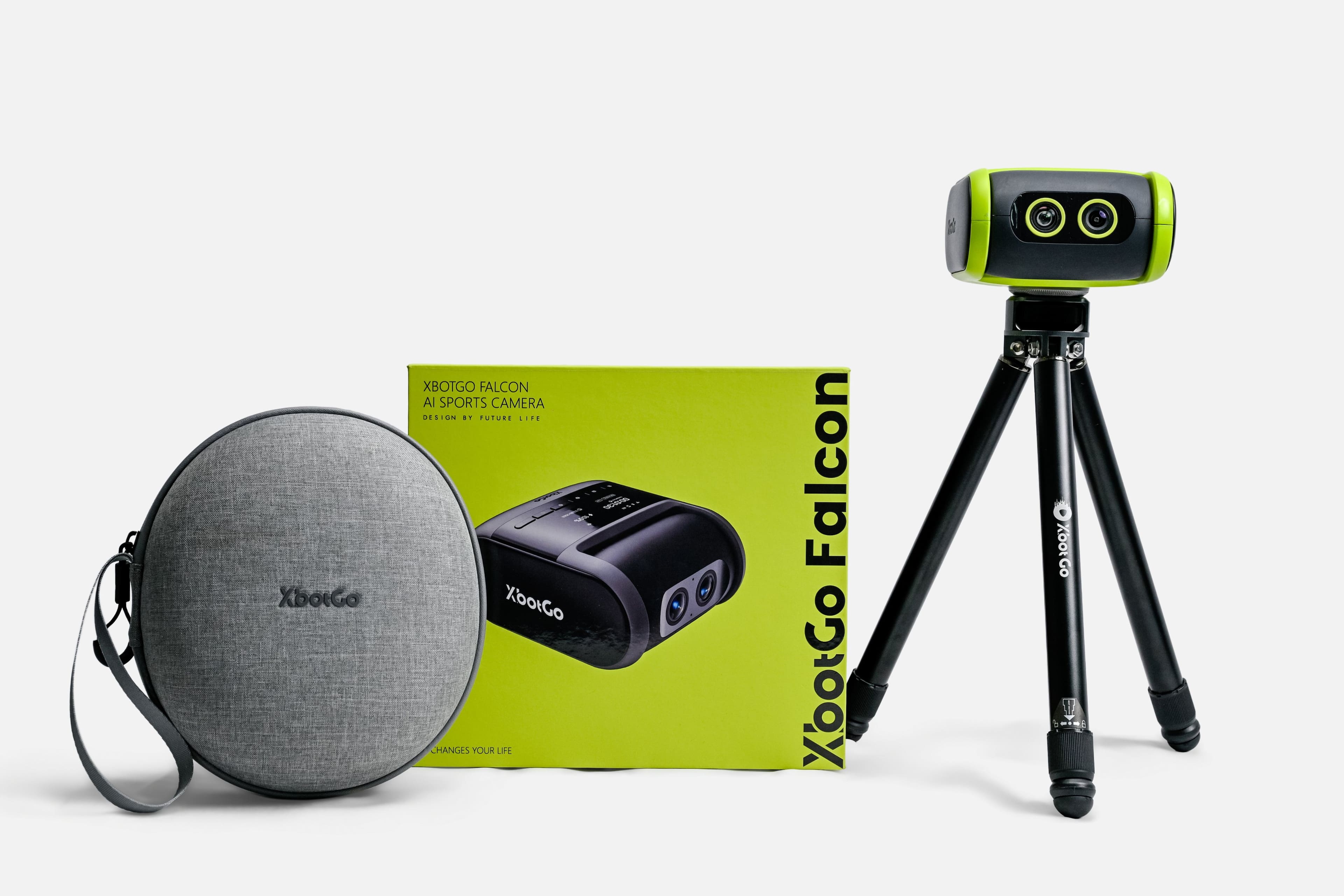 XbotGo Falcon AI Sports Camera, 4K Auto Tracking Action Cam for