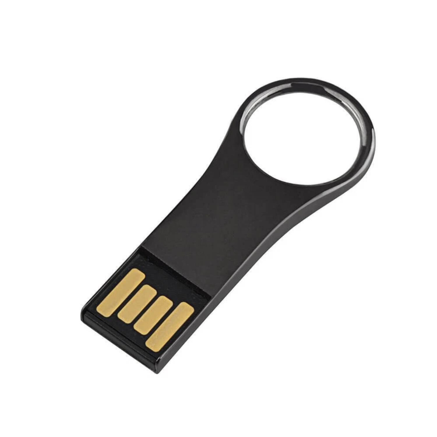 Back. Stock Preferred - 10-Pack 64GB USB 2.0 Metal Waterproof Flash Drives - Black.