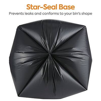 Star-Seal Base  
Prevents leaks and conforms to your bin's shape