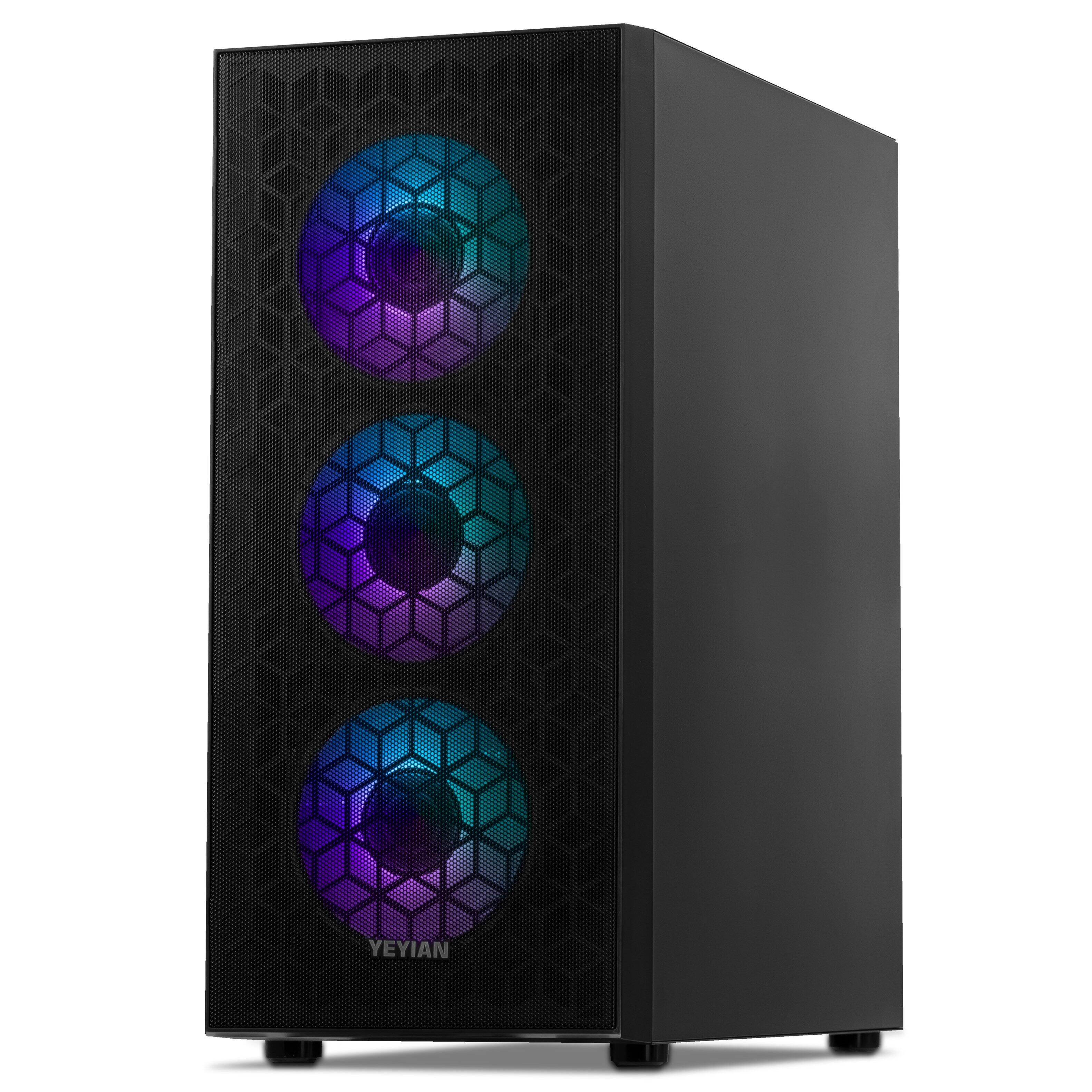 Back. YEYIAN - Yeyian Gaming PC YUMI Intel Core i5-14400F RTX 5060TI 32GB DDR5 6000MHz 1TB SSD Windows11 Home YPI-YU44F0C-56T1U - black.