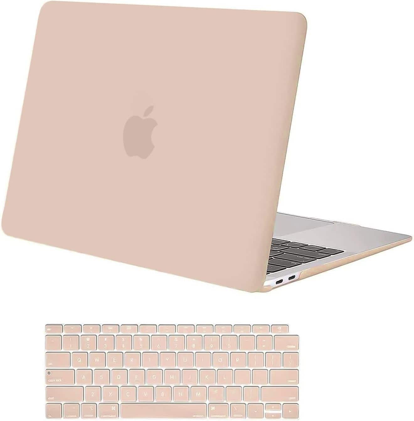 mosiso - Case for MacBook Air 13 inch Case 2020 2019 2018 Release M1 A2337 A2179 A1932 with Touch ID with Keyboard Cover - Camel price history on PriceWatchPro