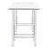 Left Zoom. OSP Home Furnishings - Middleton desk - Chrome.